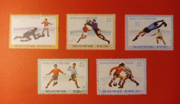 1975 North Korea - Serie Gestempeld - AFC Asian Cup