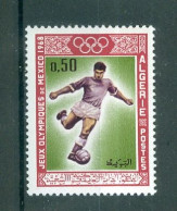 ALGERIE - N°475** MnH SCAN DU VERSO. Jeux Olympiques De Mexico. - Algérie (1962-...)