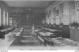 AA+ .... VIRTON ..-- REFECTOIRE Au COLLEGE St JOSEPH . 1923 Vers SENSENRUTH ( Mme Veuve BLONDLET ) .  Vverso . - Virton