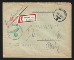 DR Third 3rd Reich 1942 From RUSSIA WW2 WEHRMACHT FELDPOST WK2 SONDERSTEMPEL Allemagne Alemania Deutsches - Feldpost 2e Guerre Mondiale