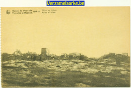 Westende - Ruines De Westende 1914-18 - Villas En Ruines - Westende