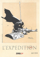 FRUSIN  -  Ex-libris "L'expédition, Tome 1"  (EB) - Illustrators D - F