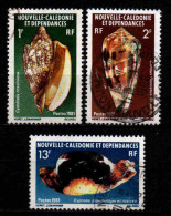 Nouvelle Calédonie  - 1981 -  Faune  - N° 446 à 448  - Oblit - Used - Oblitérés