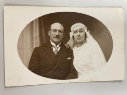 CPA - Photo De Mariage - Joseph ( Frère De Charles ) BACQUET Ou  BOCQUET Et Cléophée - Juillet 1926 - BAPEAUME NORD - Noces