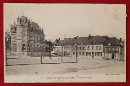 CPA - Solre Le Chateau -(Nord) - Grande Place - Solre Le Chateau