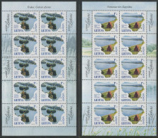 Lithuania:Unused Sheets EUROPE Cept 2001, Fresh Water, MNH - 2001