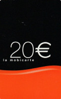 Carte Téléphone  ## Mobicarte 20eu ##  (France) Gift Card, Carta Regalo, Cadeaukaart - Non Classés