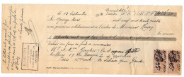 Fiscaux Sur Document--1930--Lettre Change-PARIS- Gaubert --Henry---Gautier - Lettres & Documents