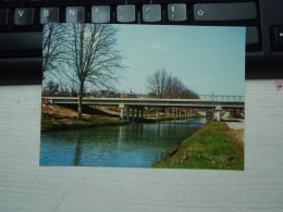 Cp DAMAZAN Le Nouveau Pont Sur Le Canal - Carte Des Années 1980. - Damazan