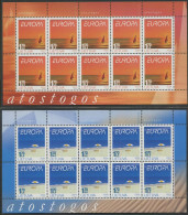 Lithuania:Unused Sheets EUROPE Cept 2004, Holidays, Vacations, MNH - 2004