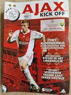 Programme Ajax - ADO Den Haag - 27.9.2009 - Eredivisie - Holland - Programm - Football - Books