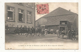 Cp, Militaria, Militaires, La Cantine Du 2 éme Bataillon De Chasseurs à Pieds De SAINT DIE En Temps Des Manoeuvres - Manovre