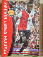 Programme Feyenoord - PEC Zwolle - 15.9.2012 - Eredivisie - Holland - Programm - Football - Poster Daryl Janmaat - Books