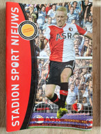 Programme Feyenoord - NEC Nijmegen - 29.9.2012 - Eredivisie - Holland - Programm - Football - Poster Jordy Clasie - Libri