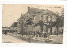 Cp, 86,  MONTMORILLON, Palais De Justice , Mairie , Vierge - Montmorillon