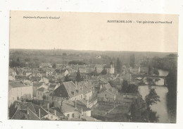 Cp, 86,  MONTMORILLON, Vue Générale Et Pont Neuf, Vierge - Montmorillon