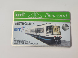 United Kingdom-(BTI024)-MANCHESTER METROLINK-(29)-(5units)(201H04773)(tirage-6.559)price Cataloge-12.00£-mint) - BT Interne