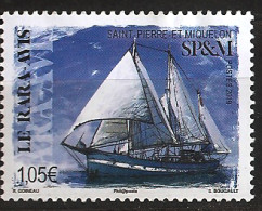 Saint Pierre Et Miquelon 2019 N° 1219 ** Bateau, Le Rara-Avis, Voilier, Oiseau Rare, Goélette, Terneuzen, Dériveur Voile - Ungebraucht