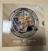 LITHUANIA 2023 Official BU Mint COIN Set 1 Cent - 2 EUR. 8 Coins Total. NEW! - Litouwen