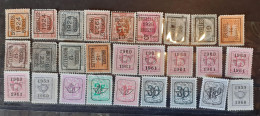 BELGIE PRE CANCEL LOT - Autres & Non Classés