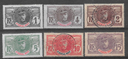 SENEGAMBIE & NIGER 1908 - Lot De 6 Valeurs N° YT 1 à 6 - Neufs * Et Oblitérés (voir Scan) - Used Stamps