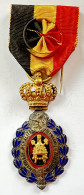 Médaille Décoration Civile. Prévoyance Voorzorg. 1ere Classe. Avec Rosace. Avec écrin. - Professionali / Di Società