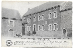 CPA Frère Jacques Laure, Chevalier De Breteuil, Commandeur De Villers-le-Temple (bad Condition, Plie Au Milieu) - Nandrin