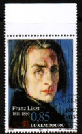 LUXEMBOURG, LUXEMBURG 2011, MI 1916, GEBURTSTAG FRANZ LISZT, ESST GESTEMPELT, OBLITERE - Oblitérés