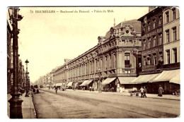 CPA BRUXELLES : Boulevard Du Hainaut - Palais Du Midi - Animée ( Commerces Etc... ) Circulée - Grand Bazar Anspach édit. - Avenues, Boulevards