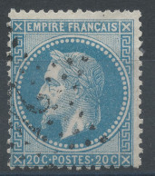 Lot N°77773   N°29B, Oblitéré étoile Chiffrée 24 De PARIS "R. De Cléry (juillet 1863 à Fin Mars 1876)" - 1863-1870 Napoléon III Lauré