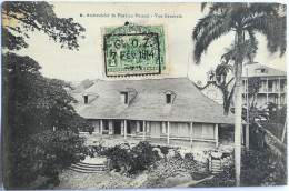 C. P. A. : HAITI : Archevêché De PORT AU PRINCE : Vue Générale, Timbre En 1914 - Haïti