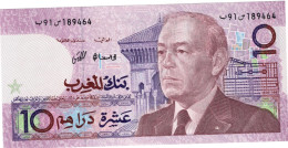 MAROC 10 DIRHAMS UNC 14.07.1987  91 189464 - Maroc