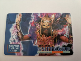 St MAARTEN PREPAID SMTCOMS 50 UNITS CARNIVAL (NOT FOR SALE0 PROMOTION !!  (RR)  MINT    **14364** - Antillen (Niederländische)