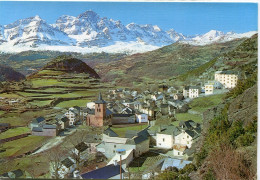 VALLE De TENA - PANTICOSA - 1 184 M. Alt. - VISTA GENERAL Y PENATELERA Al FONDO - - Autres & Non Classés