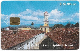 Cuba - Etecsa (Chip) - Sancti Spiritus Trinidad, 02.2000, 10$, 22.000ex, Used - Cuba