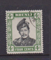 BRUNEI - 1952+ Sultan Omar Ali Saifuddin 4c Used As Scan - Brunei (...-1984)