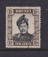 BRUNEI - 1952+ Sultan Omar Ali Saifuddin 10c Used As Scan - Brunei (...-1984)