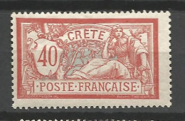 CRETE N° 11  NEUF* LEGERE TRACE CHARNIERE / Hinge  / MH - Unused Stamps