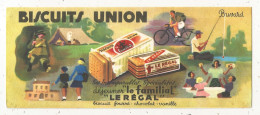 BUVARD, BISCUITS UNION, LE REGAL , LE FAMILIAL, Frais Fr 1.75 E - Alimentaire