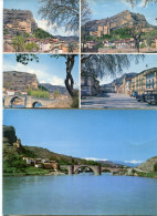 G R A U S  -  LOTE De 2 SEMIMODERNAS POSTALES - - Huesca