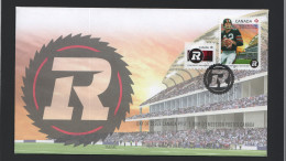 2014  Ottawa Redblacks Football Club  Set Of 2 On Single FDC  Sc 2754-5 - 2011-...