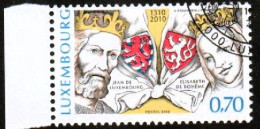 LUXEMBOURG, LUXEMBURG 2010, MI 1861, THRONE DE BOHÈME , ESST GESTEMPELT, OBLITERE - Usados