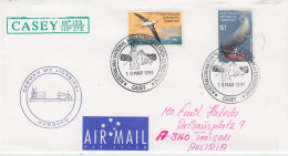 AAT  Ship Visit MV Icebird  Ca Casey 10 MAR 1991 (CS158C) - Storia Postale