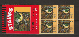 1996 MNH New Zealand Booklet Mi 1564 Postfris** - Carnets