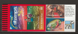 1998 MNH New Zealand Booklet Mi 1667-76 Postfris** - Booklets