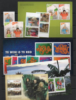 NEW ZEALAND - MNH SELECTION OF  STAMPS + 4 S/SHEETS  , + A PAPUA NE WGUINEA SET +S/S SG CAT £70+ - Neufs