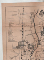 Merseburg Stadtplan Plan De La Ville Informationsskizze 1965 - Unclassified