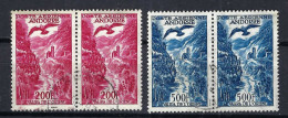 ANDORRE FRANCAIS P.A. 1955-57: Lot D' Obl. - Posta Aerea