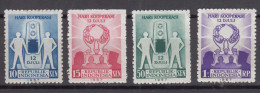 Indonesia 1957 Mi#201-204 Mint Never Hinged  - Indonesia