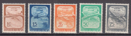 Indonesia 1958 Airplanes Mi#210-214 Mint Never Hinged - Indonesia